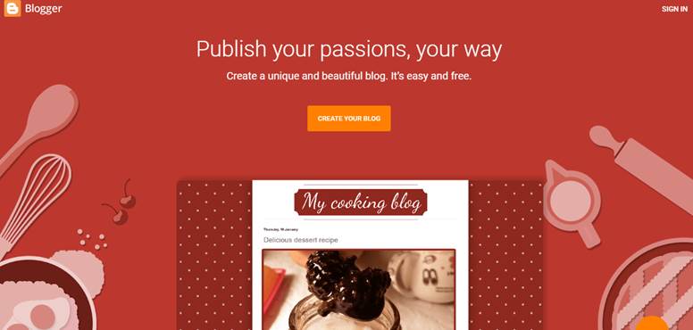 Blogger Home