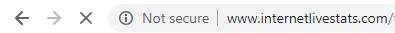 not secure SSL
